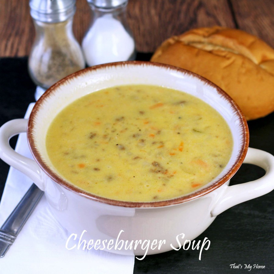 Cheeseburger Soup