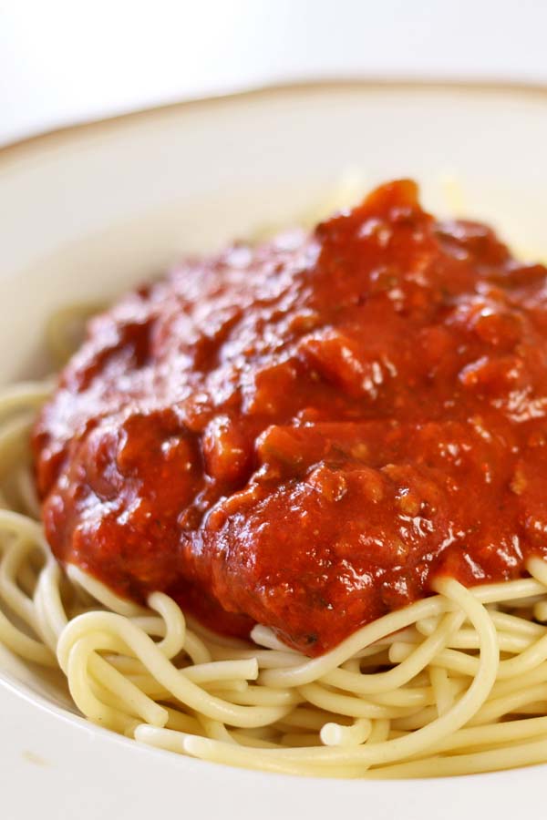 Spaghetti with Meat Sauce