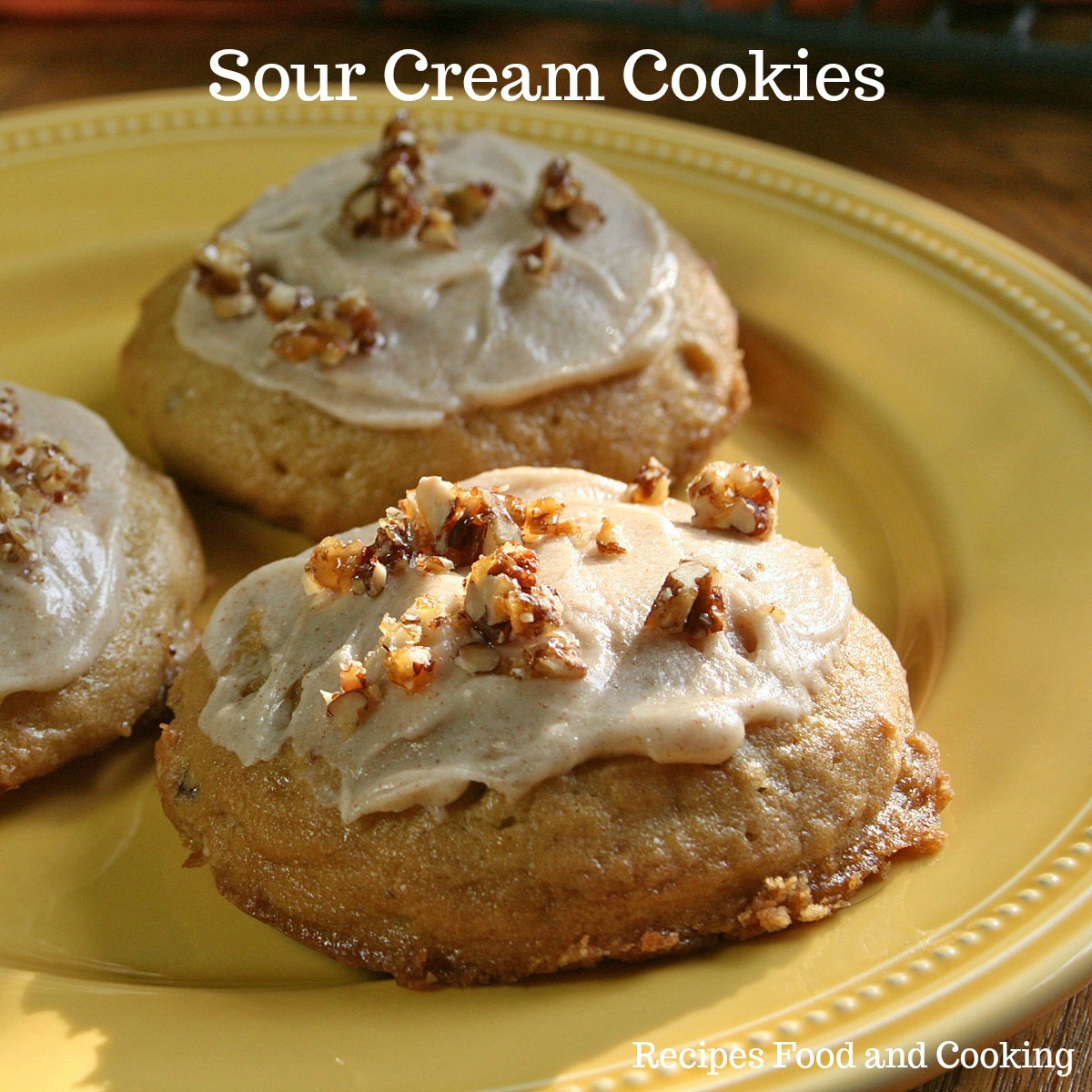 Mom's Sour Cream Cookies