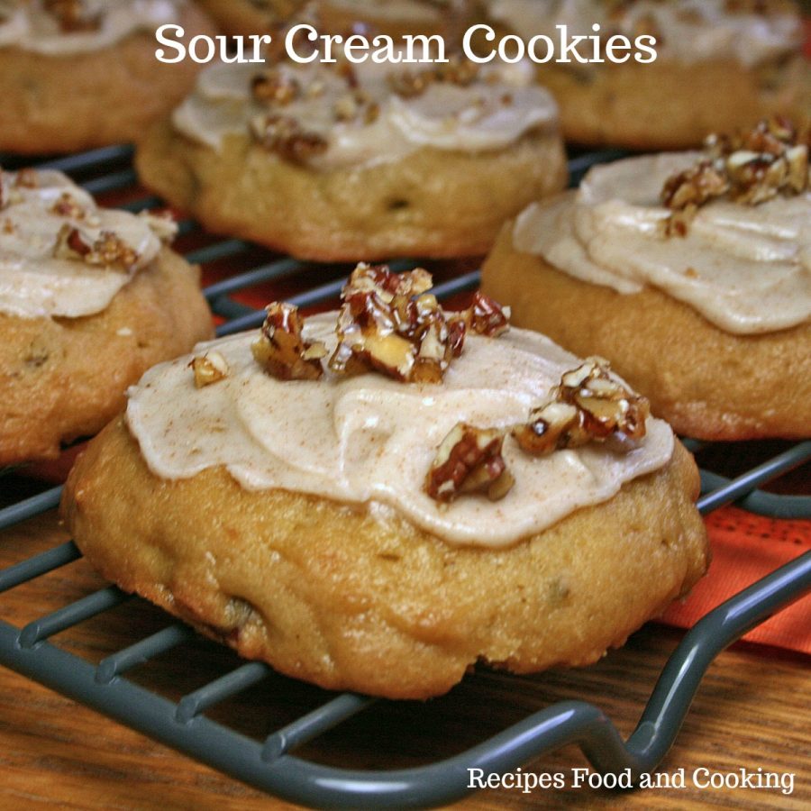 Mom's Sour Cream Cookies