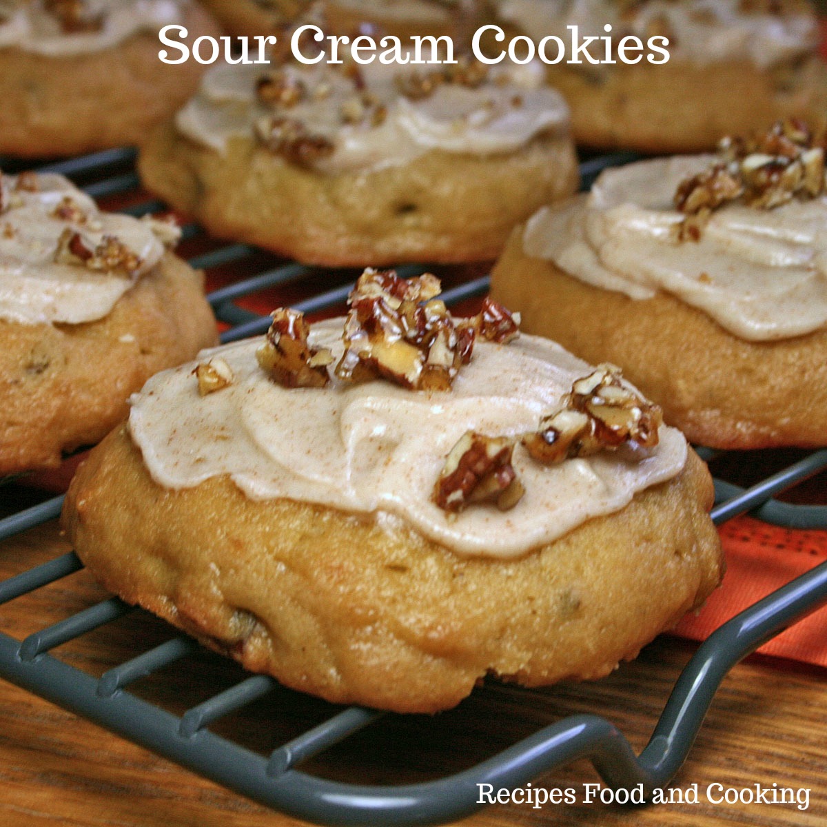 Soft Sour Cream Cookies Recipe