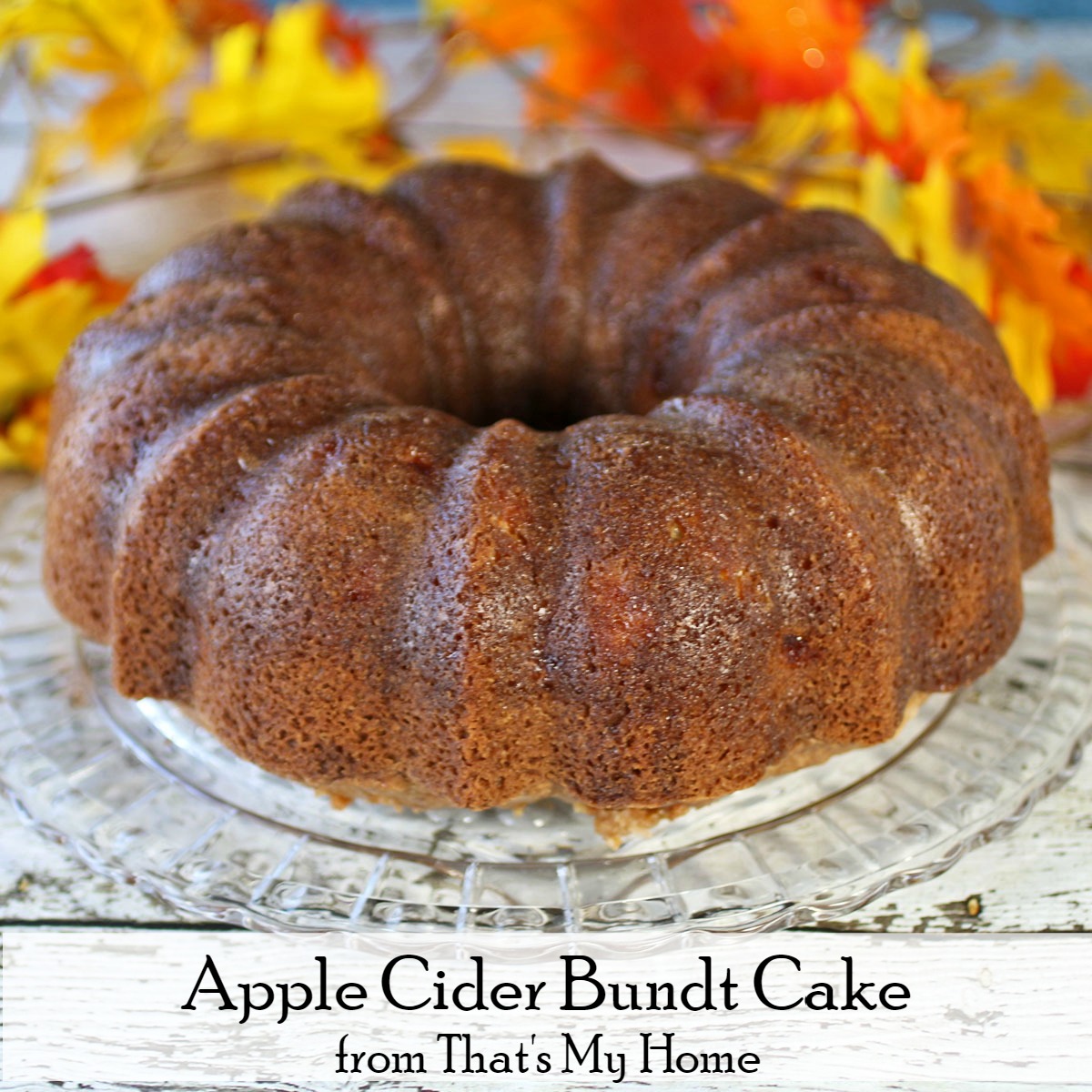 Apple Cider Bundt Cake