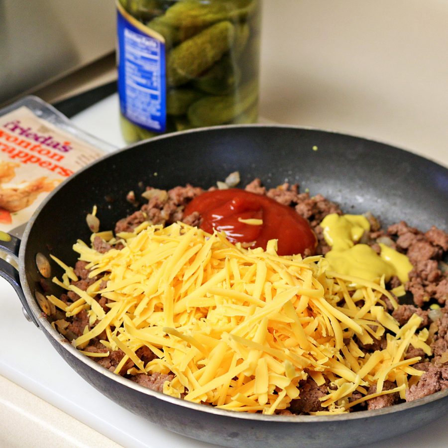 cheeseburger bites