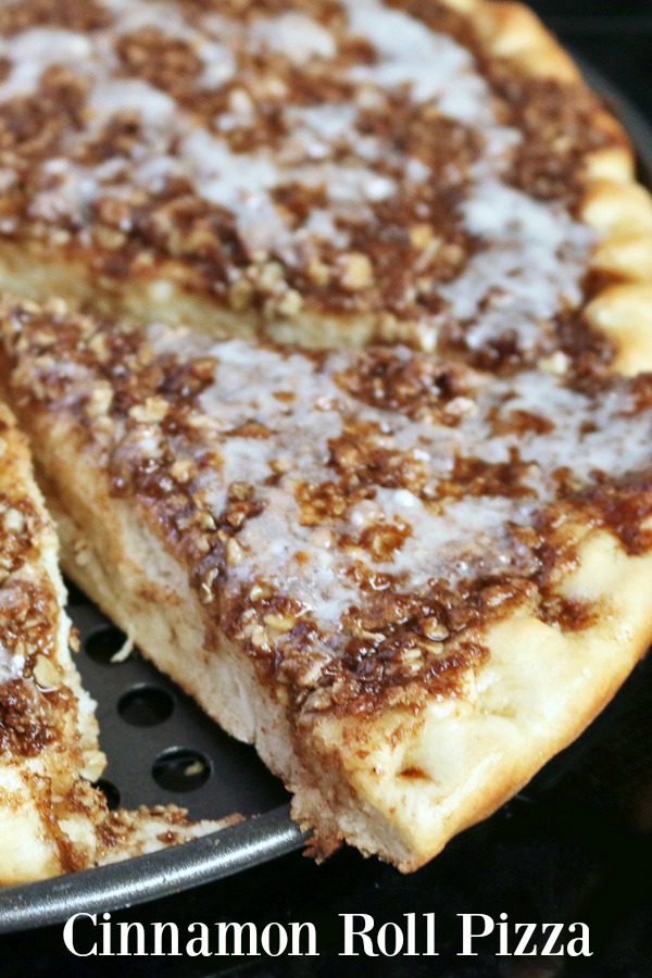 Cinnamon Roll Pizza