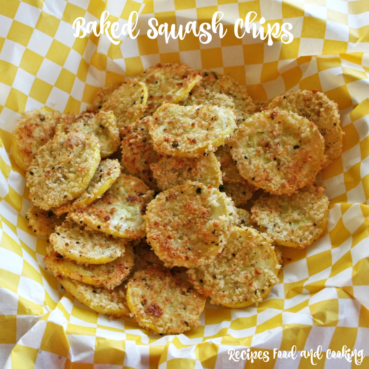 Baked Squash Chips