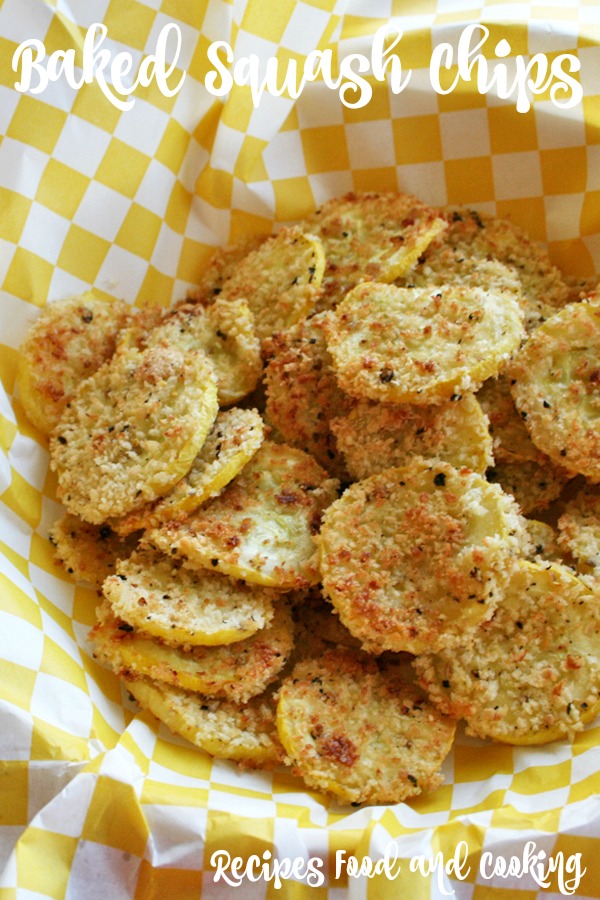 Baked Squash Chips