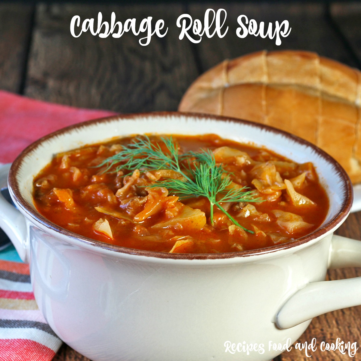 Cabbage Roll Soup