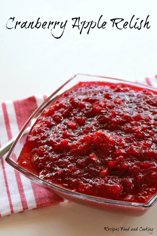 Cranberry Apple Relish