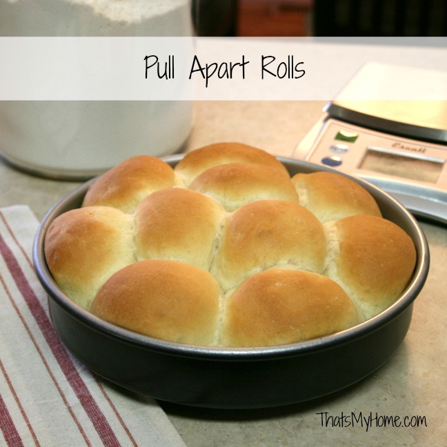 Pull Apart Dinner Rolls