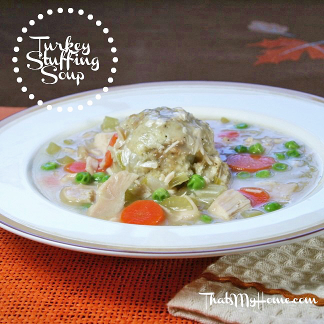 Turkey Stuffing Soup