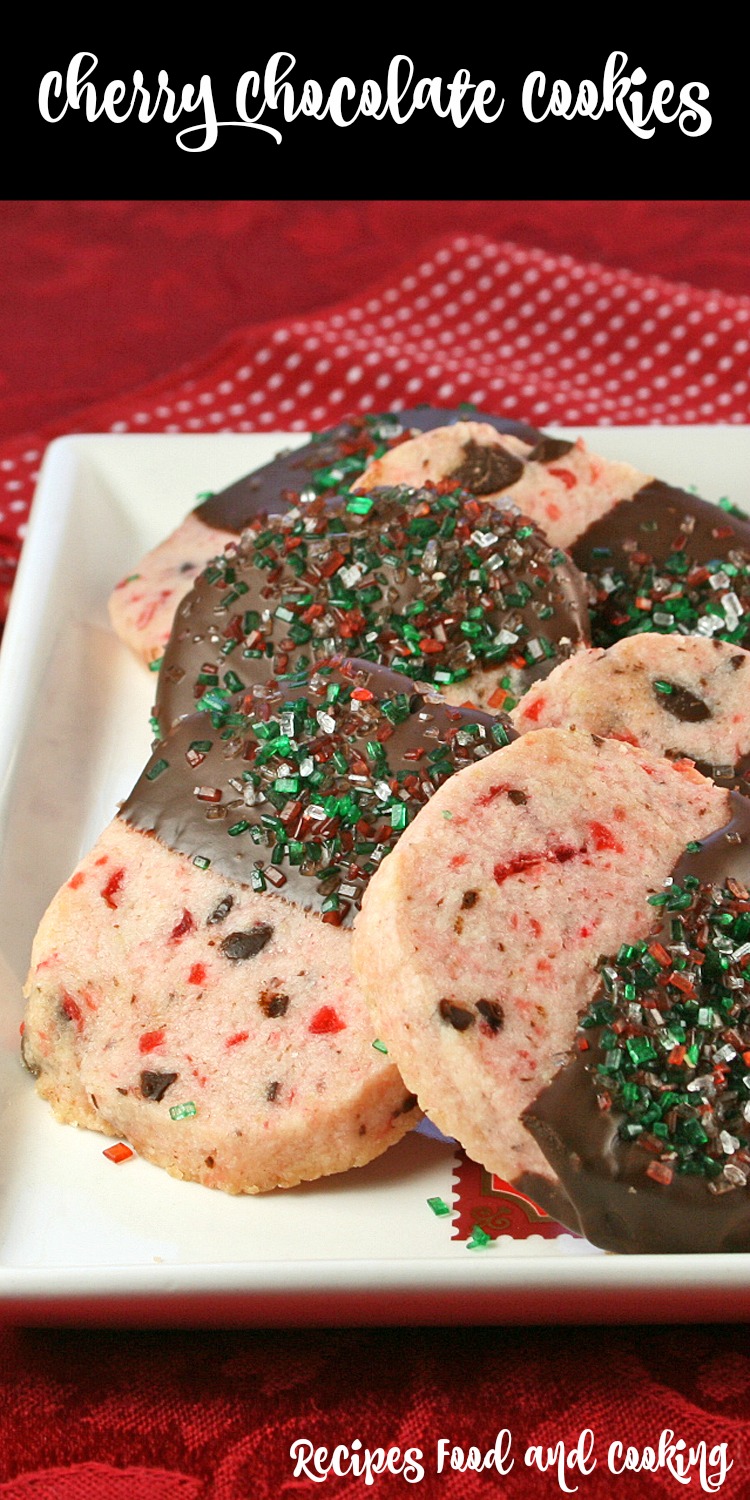 Cherry Chocolate Cookies