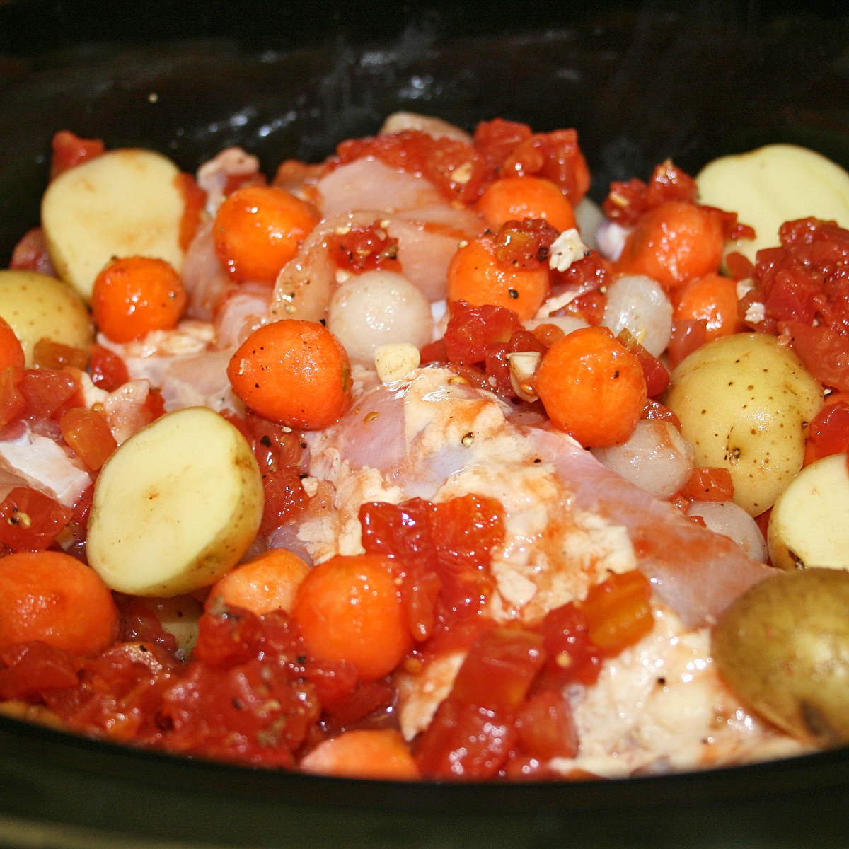 Slow Cooker Mediterranean Egg Casserole