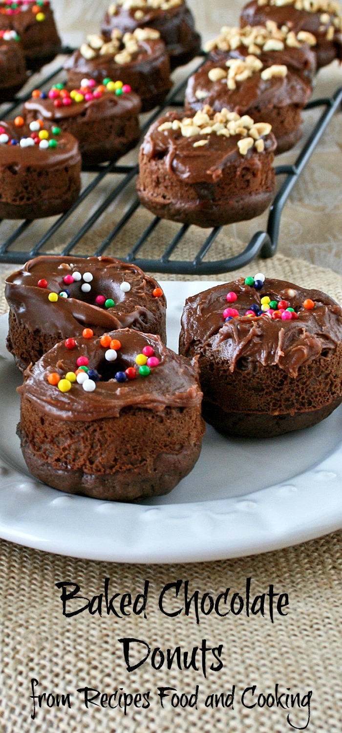 Baked Chocolate Donuts