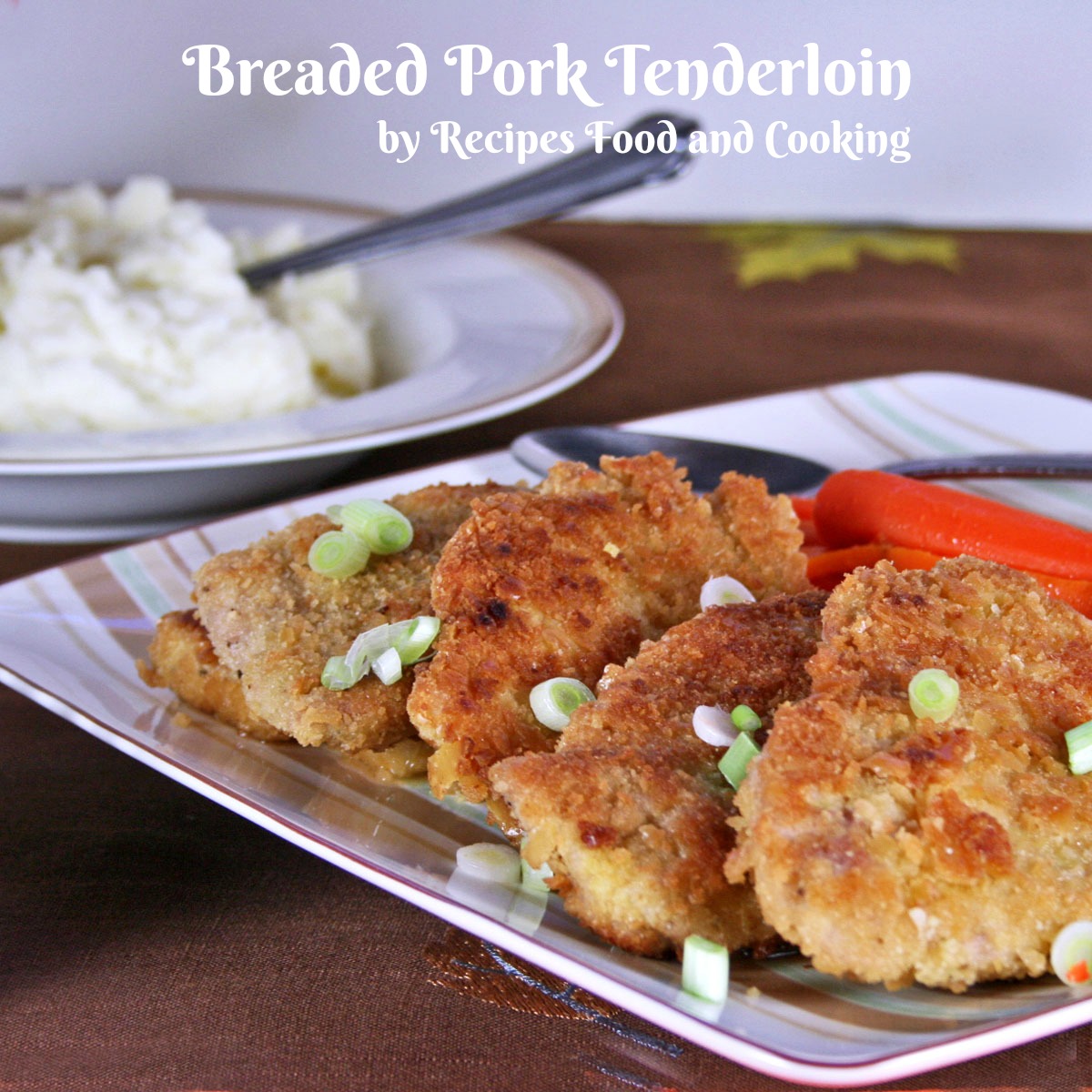 Breaded Pork Tenderloin with Peppered Southern Gravy