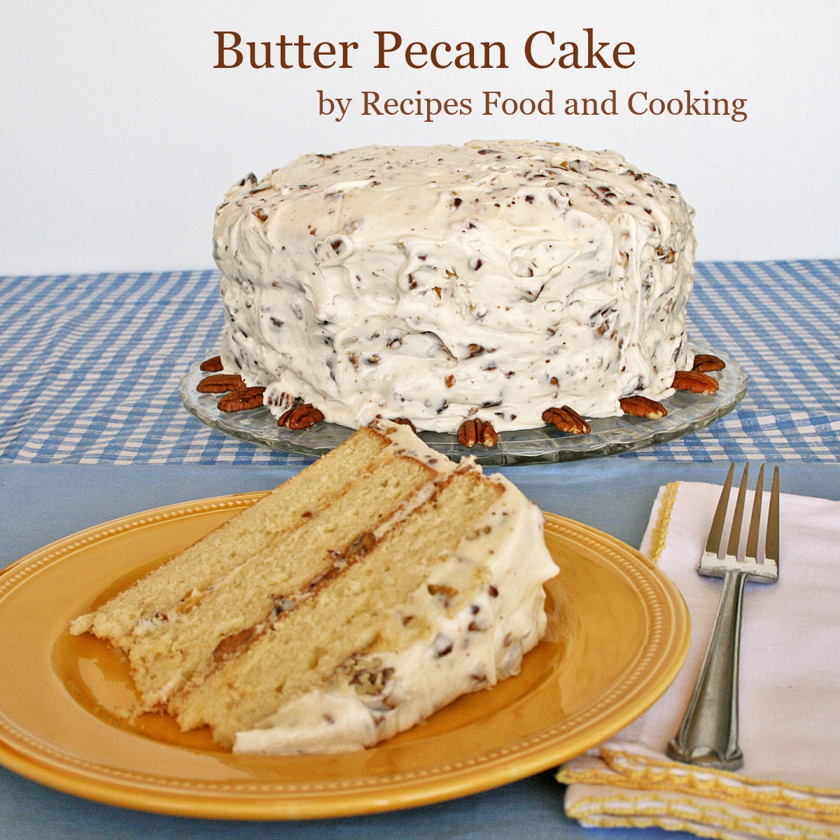 Butter Pecan Cake