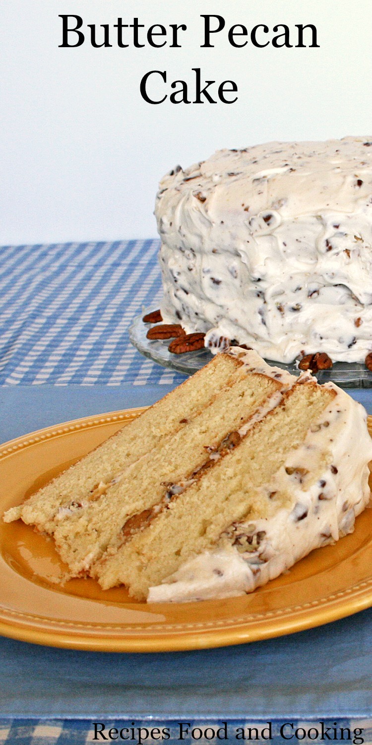 Butter Pecan Cake