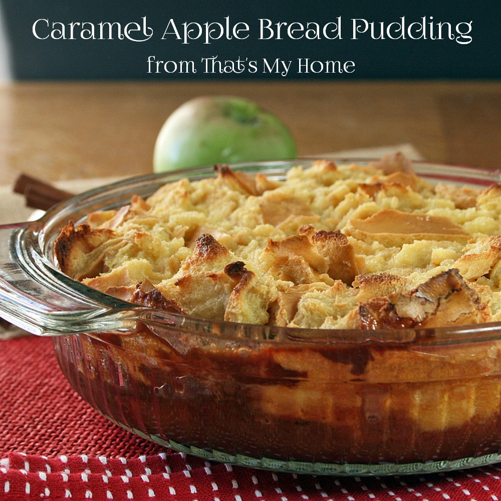 Caramel Apple Bread Pudding