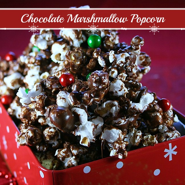 Chocolate Marshmallow Popcorn