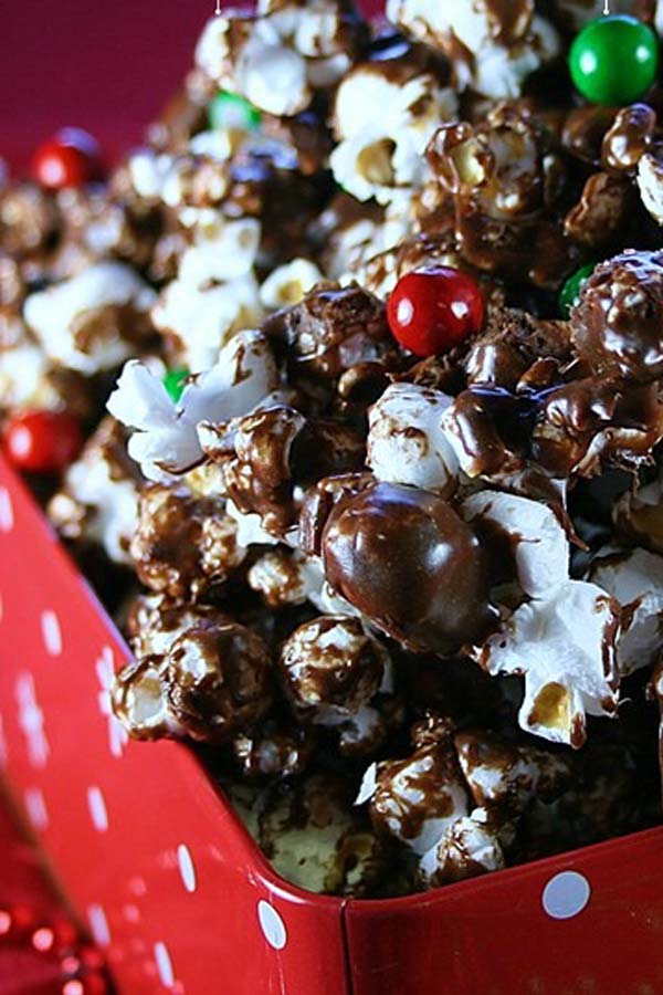 Chocolate Marshmallow Popcorn