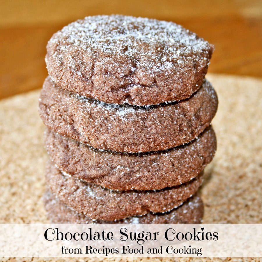 Chocolate Sugar Cookies