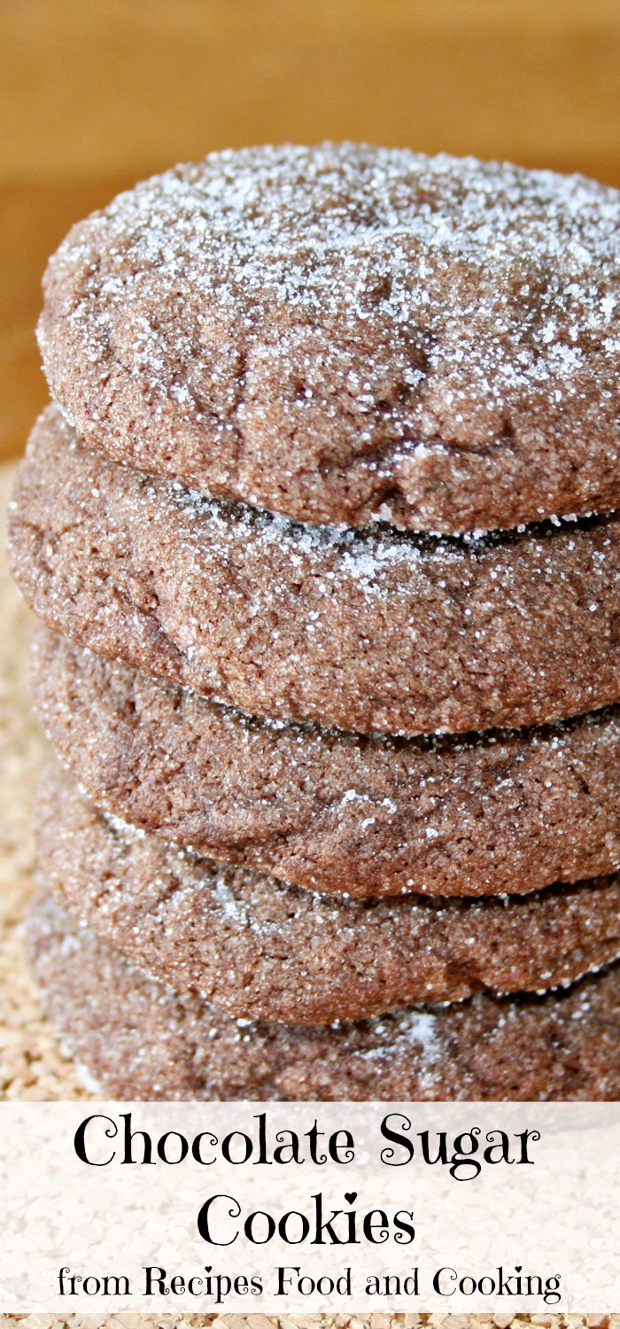 Chocolate Sugar Cookies