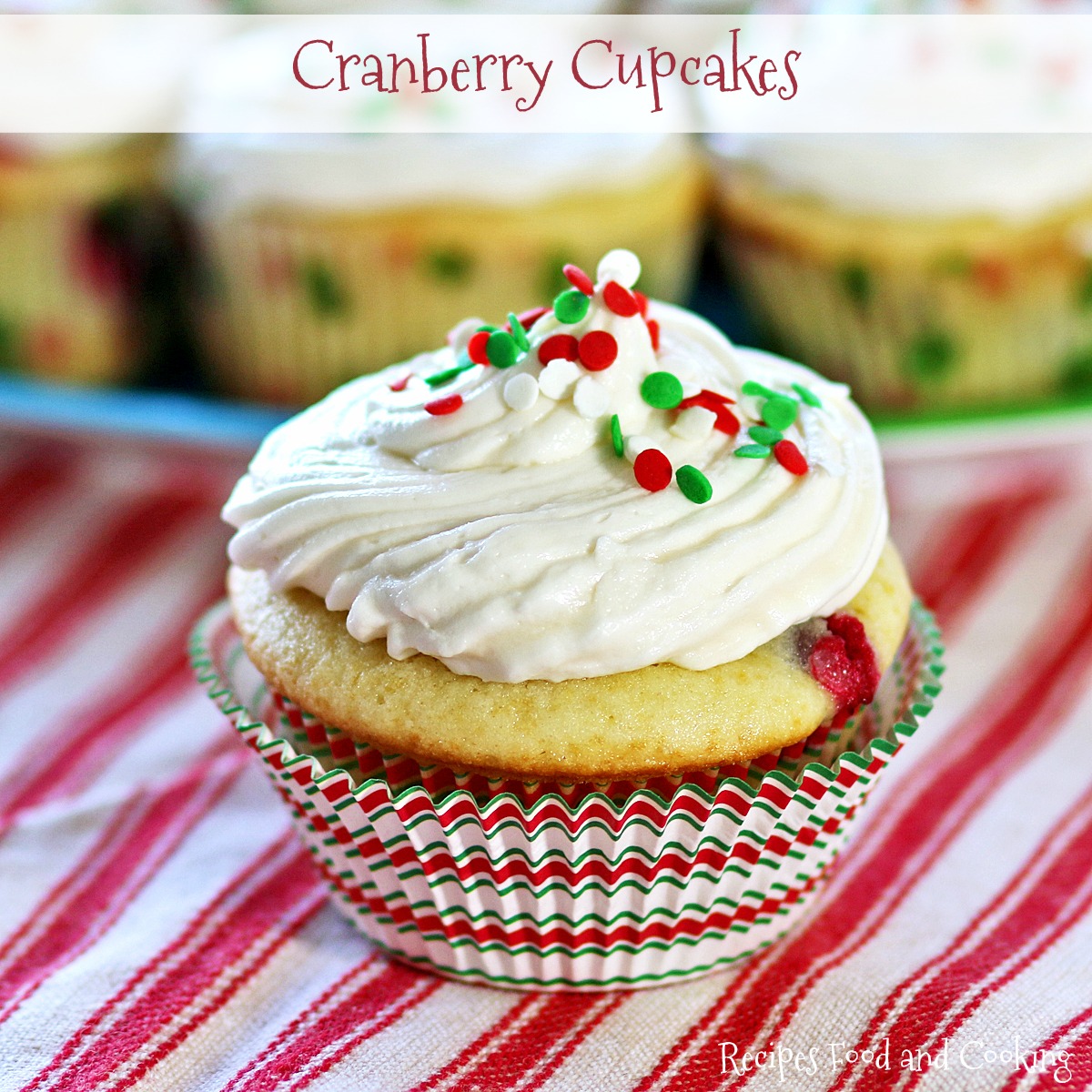 Cranberry Cupcakes