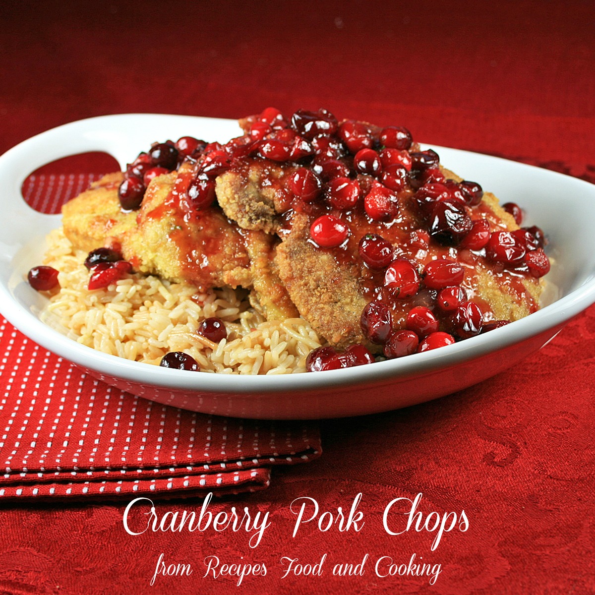 Cranberry Pork Chops