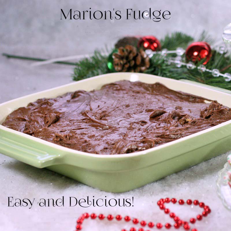 Marion's Fudge