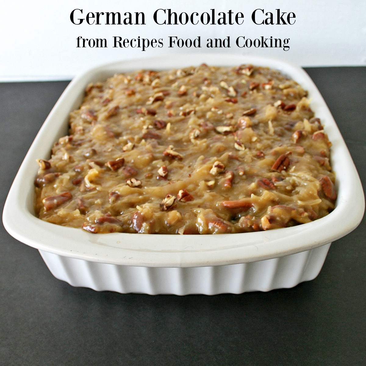 German Chocolate Cake