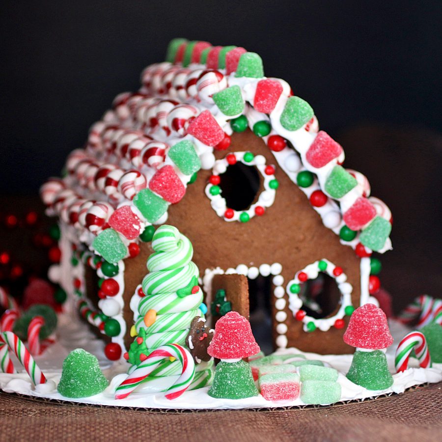 Gingerbread With Whipped Cream