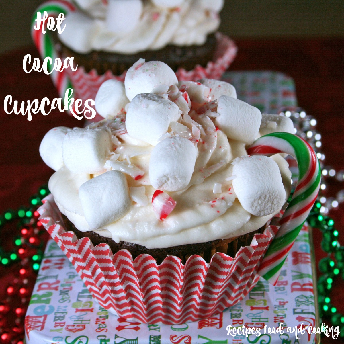 Hot cocoa Cupcakes