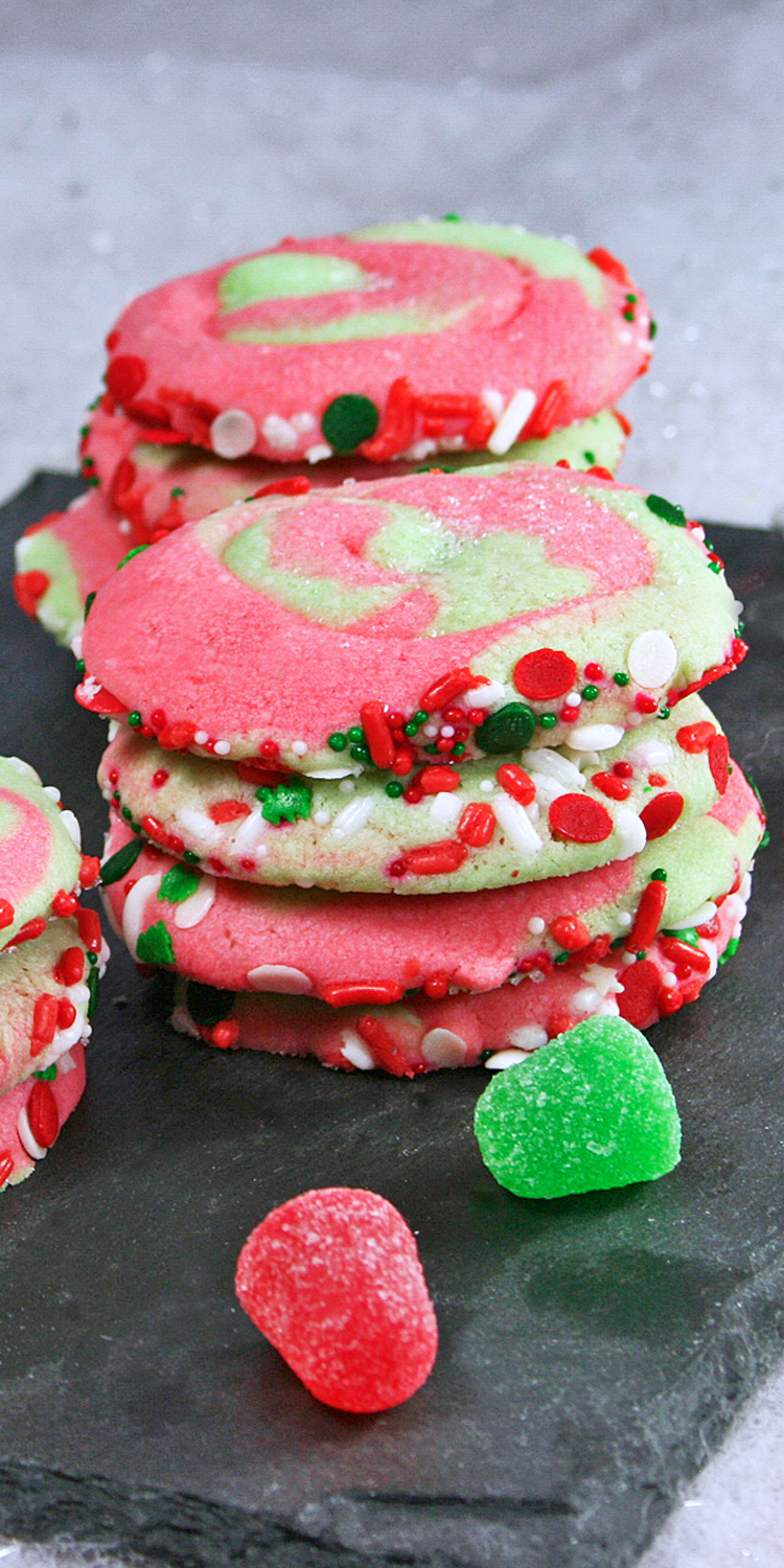 Christmas Pinwheel Cookies