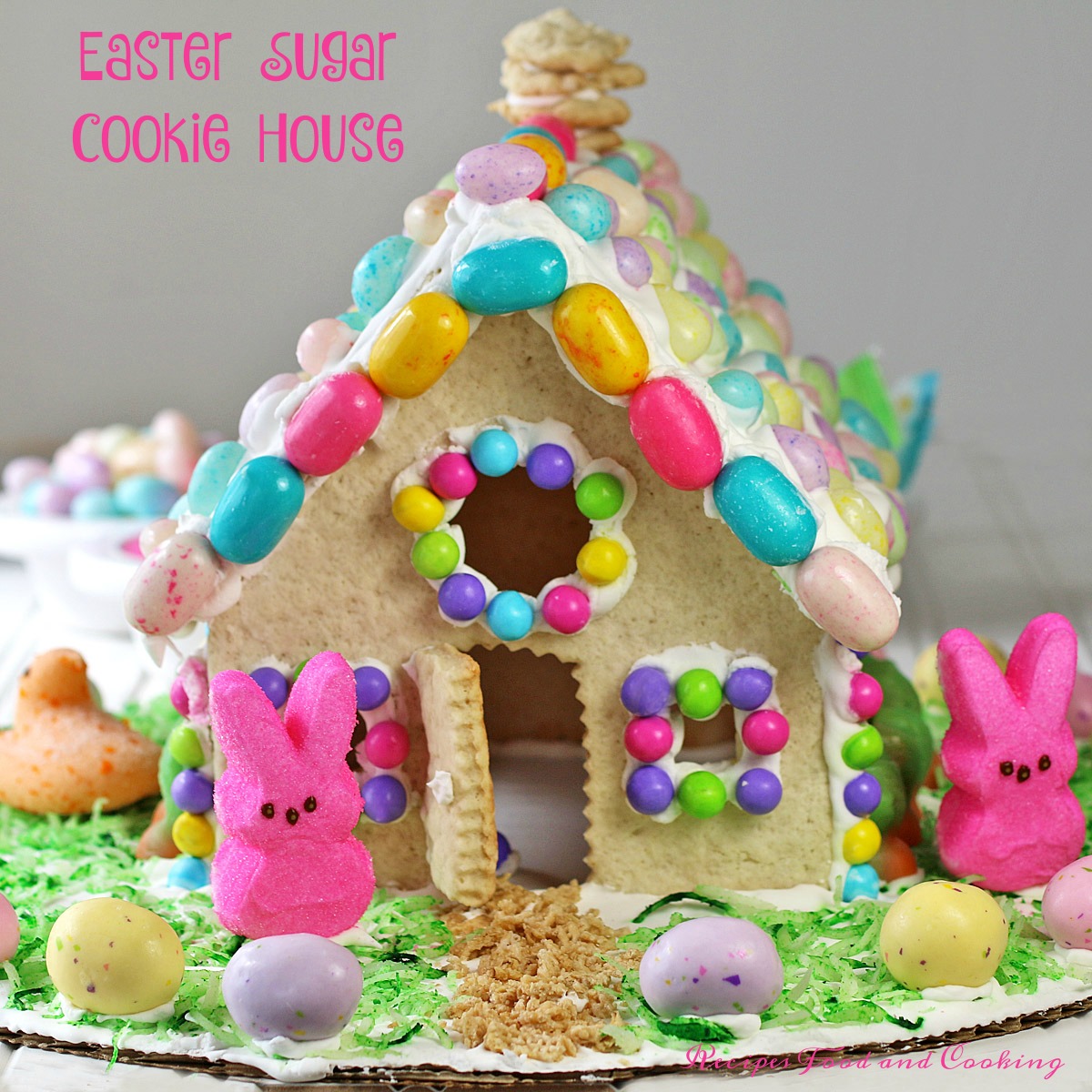 Easter Sugar Cookie House