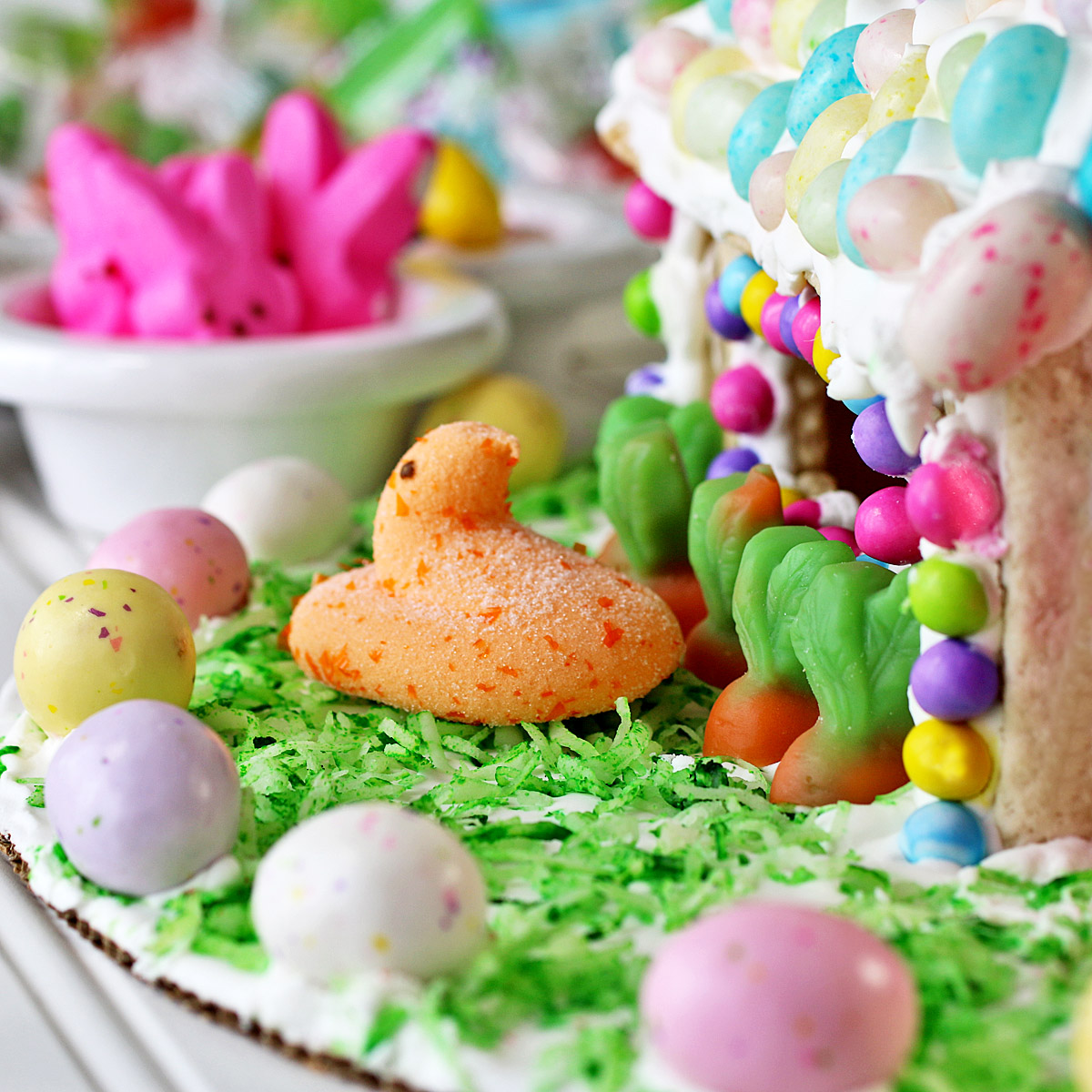 Easter Sugar Cookie House