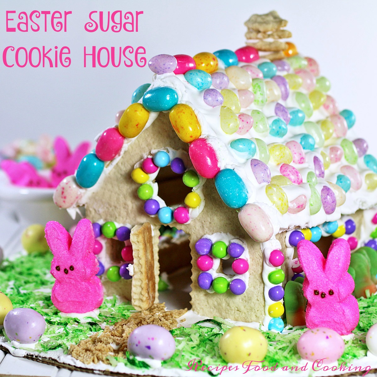 Easter Sugar Cookie House