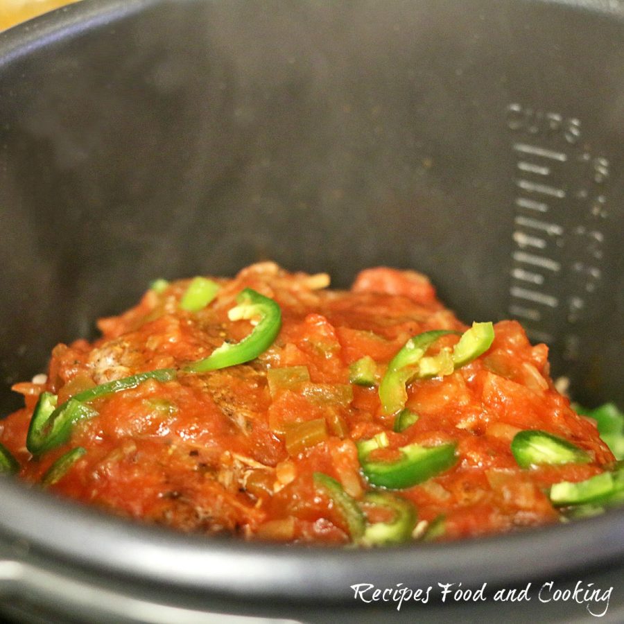 Pressure Cooker Mexican Pork Roast