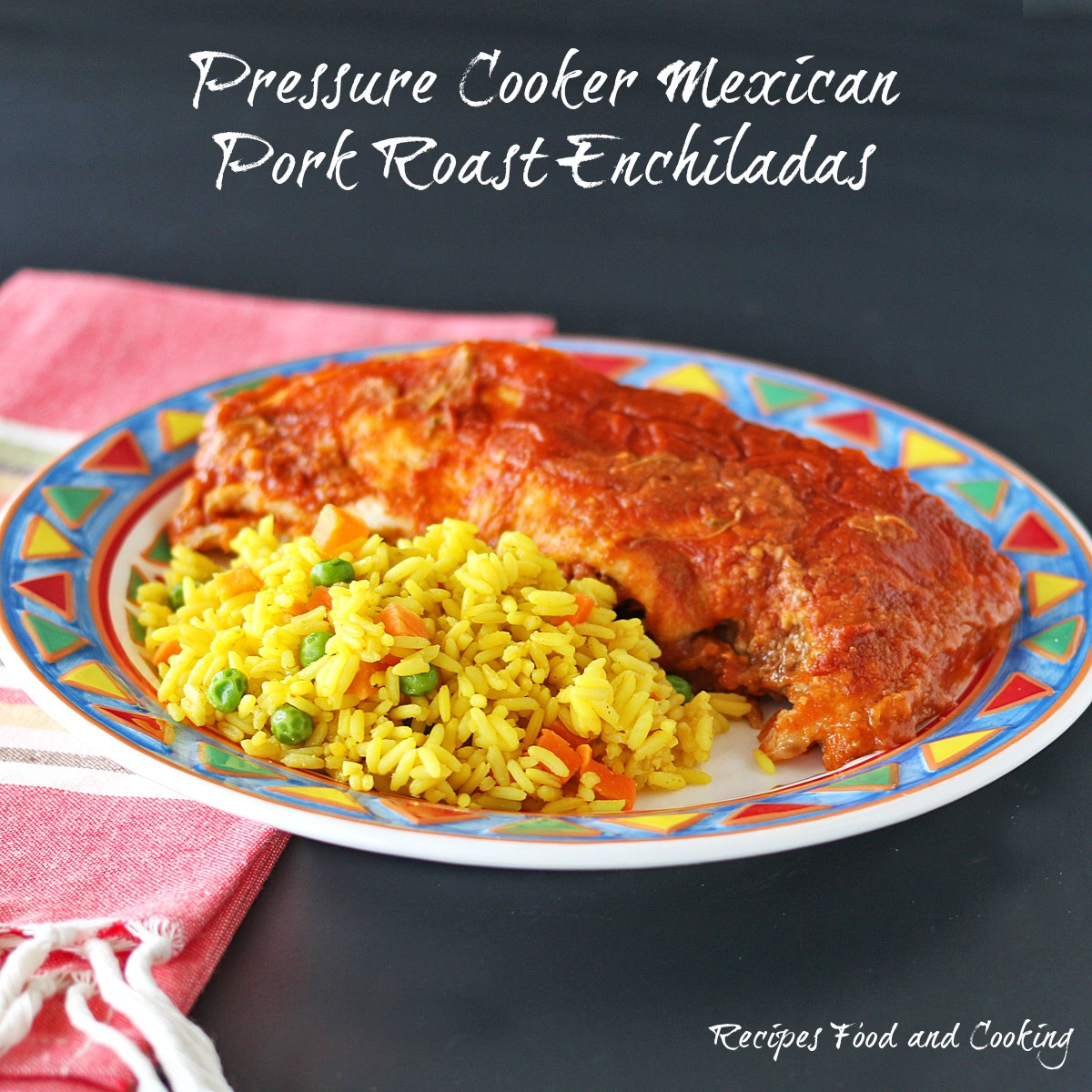 Mexican Pork Roast Enchiladas