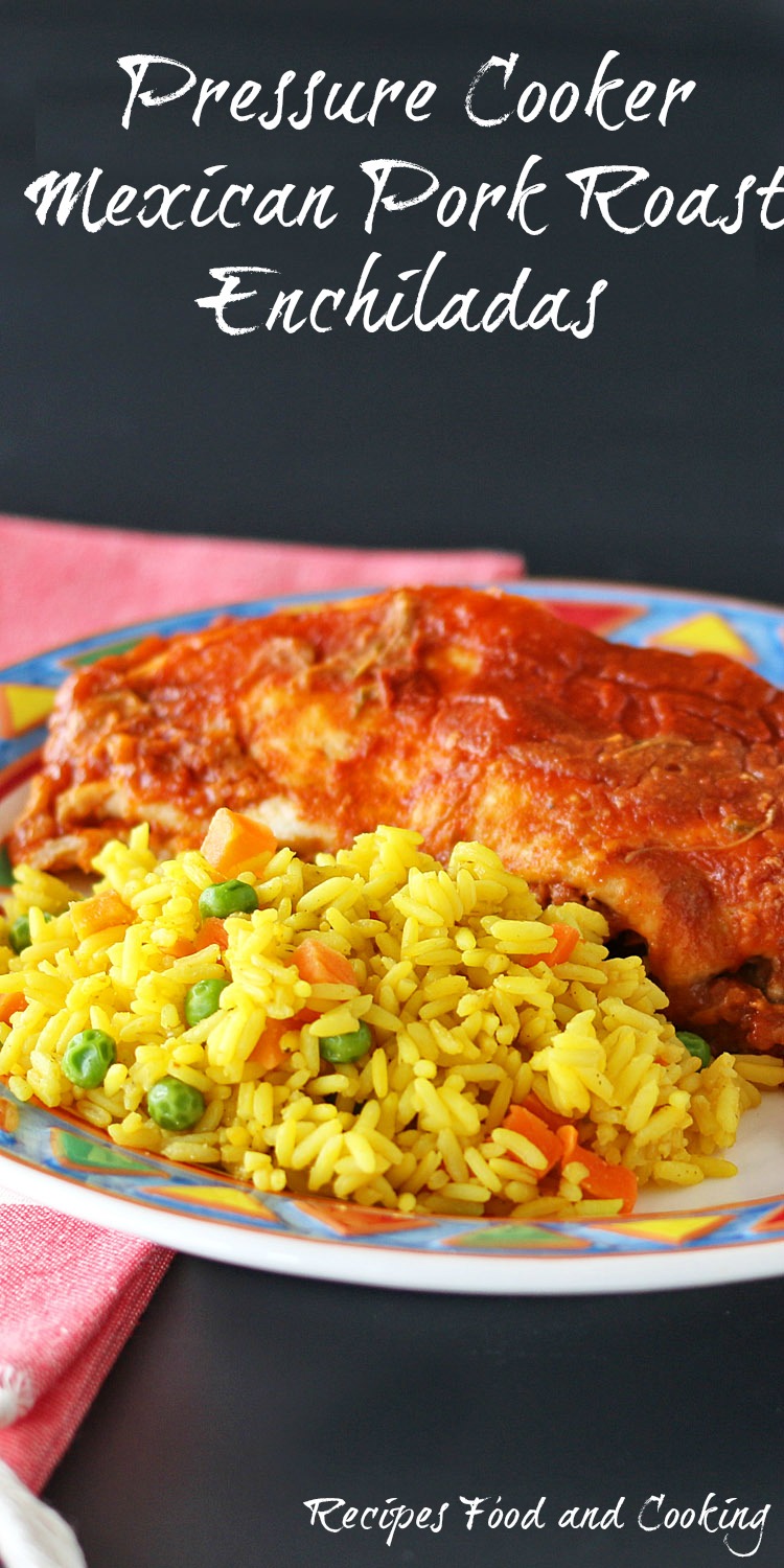 Mexican Pork Roast Enchiladas