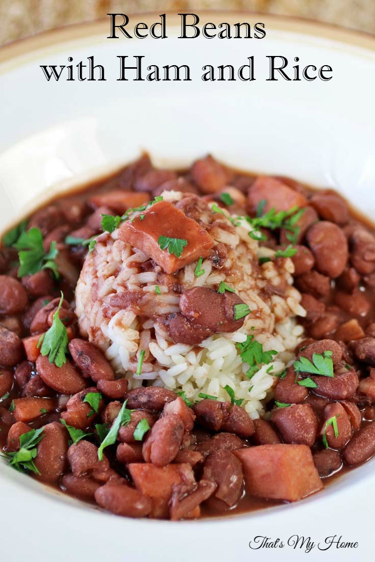 Red Beans with Ham and Rice