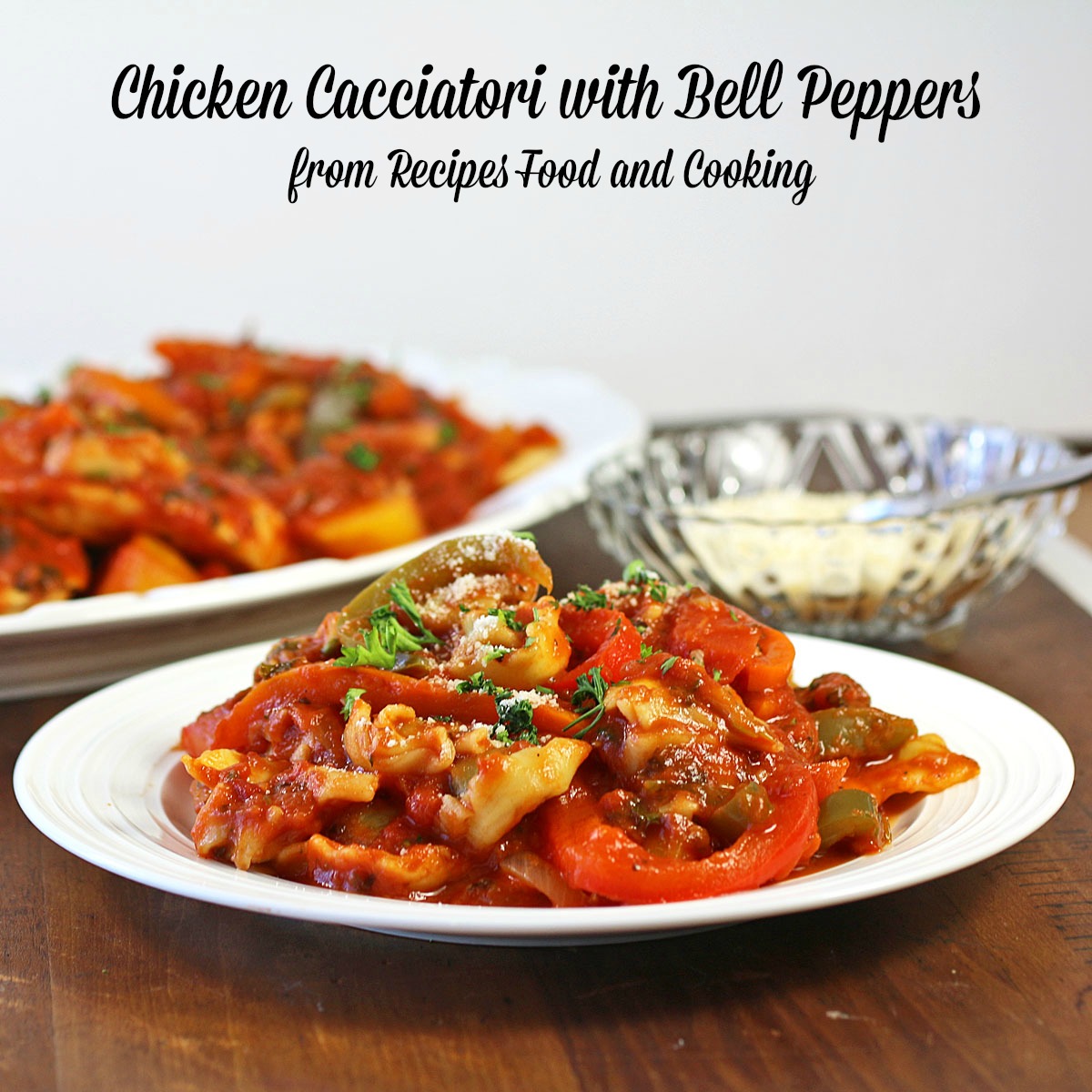 Chicken Cacciatori with Bell Peppers