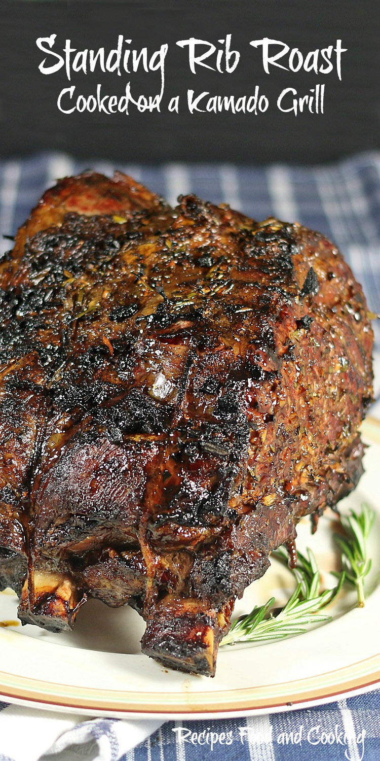 Standing rib hotsell roast on grill