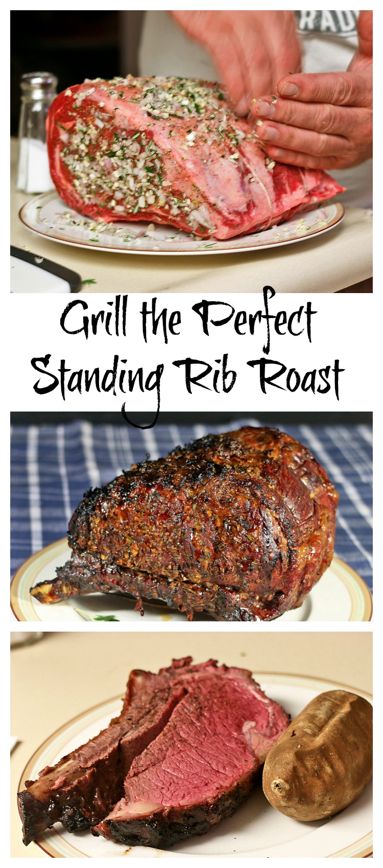 Grill Standing Rib Roast