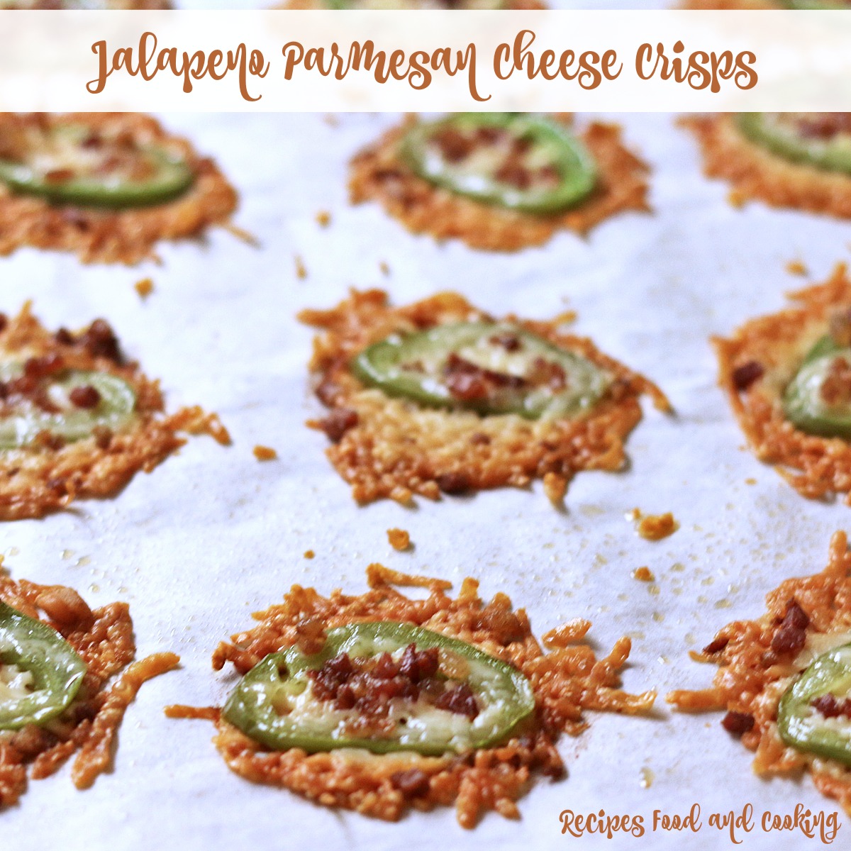 Jalapeno Parmesan Cheese Crisps