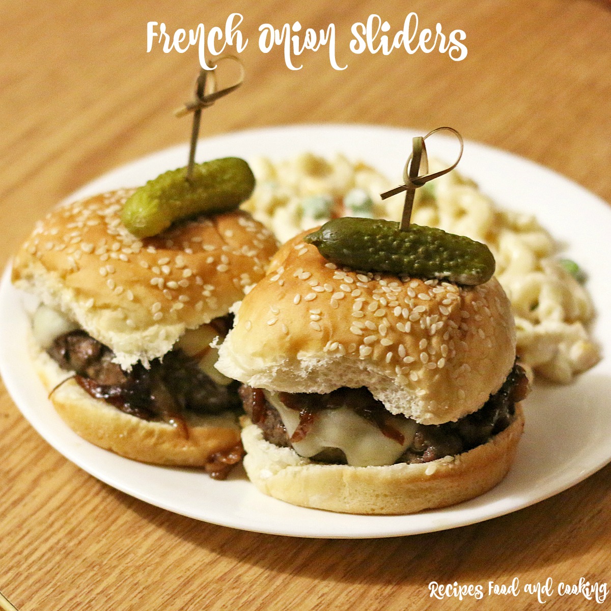 French Onion Sliders