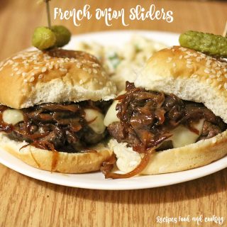 French Onion Sliders