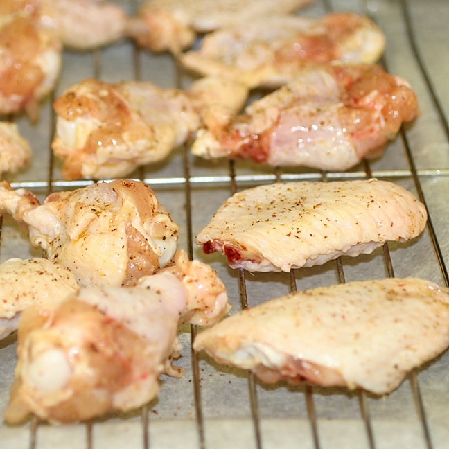 Raspberry Maple Chicken Wings