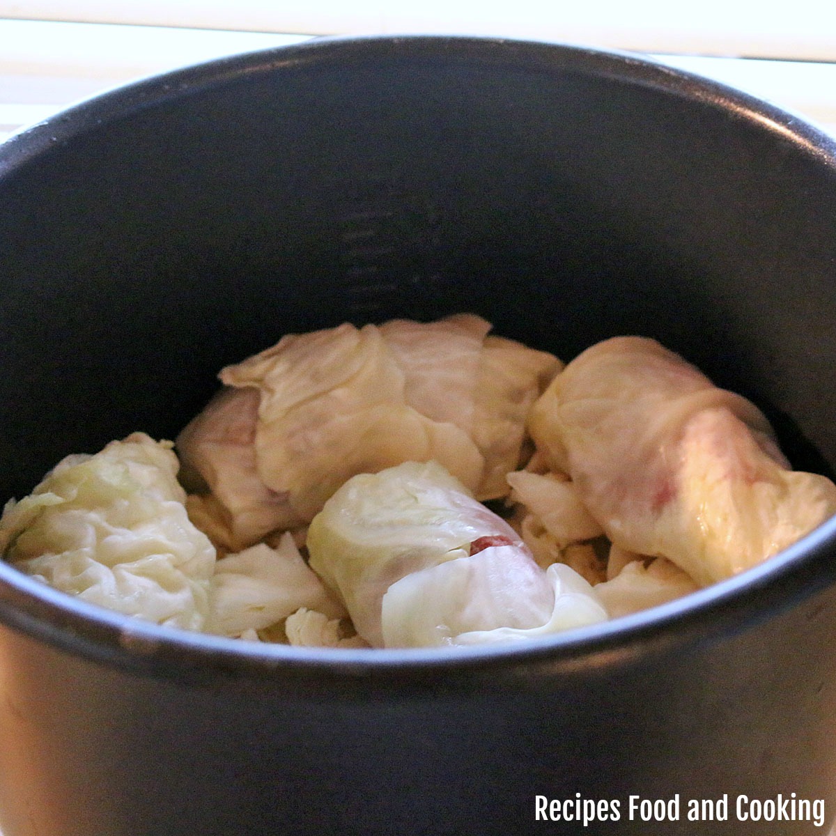 Pressure Cooker Cabbage Rolls