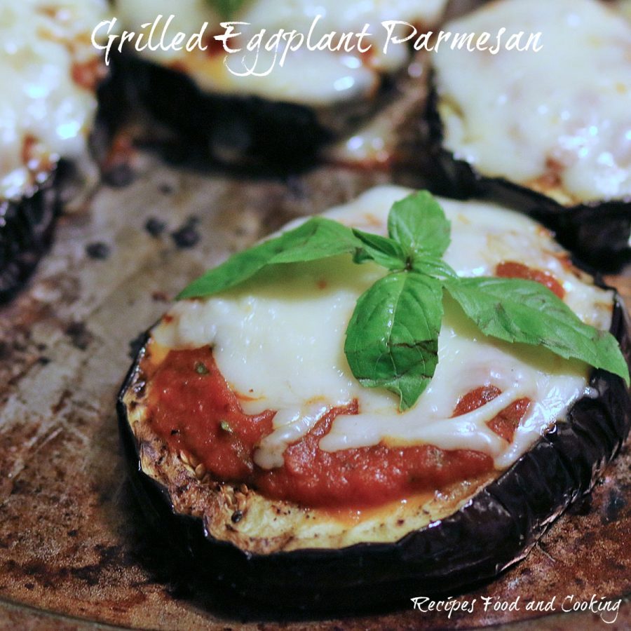 Grilled Eggplant Parmesan
