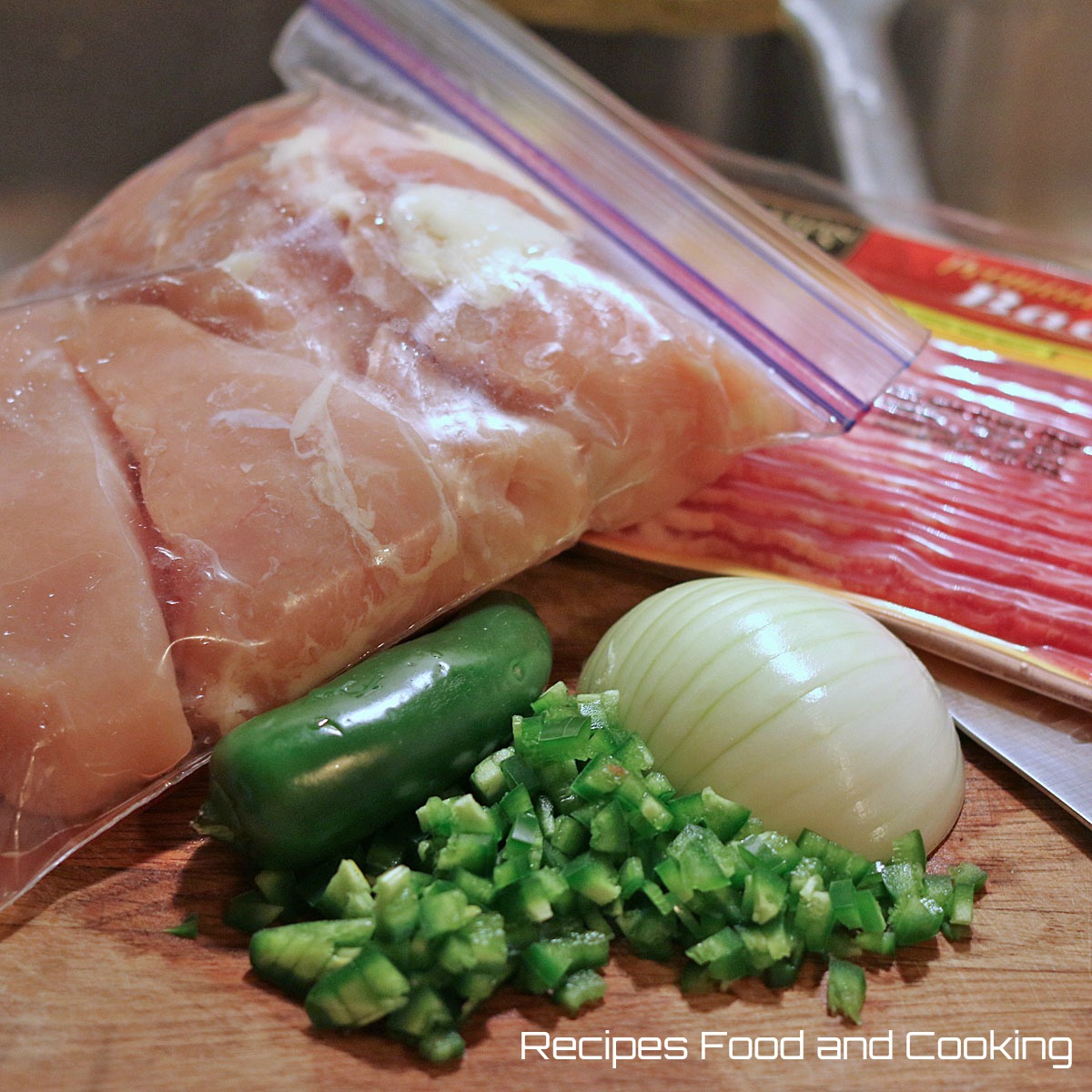 Grilled Jalapeno Chicken Breasts with Bacon