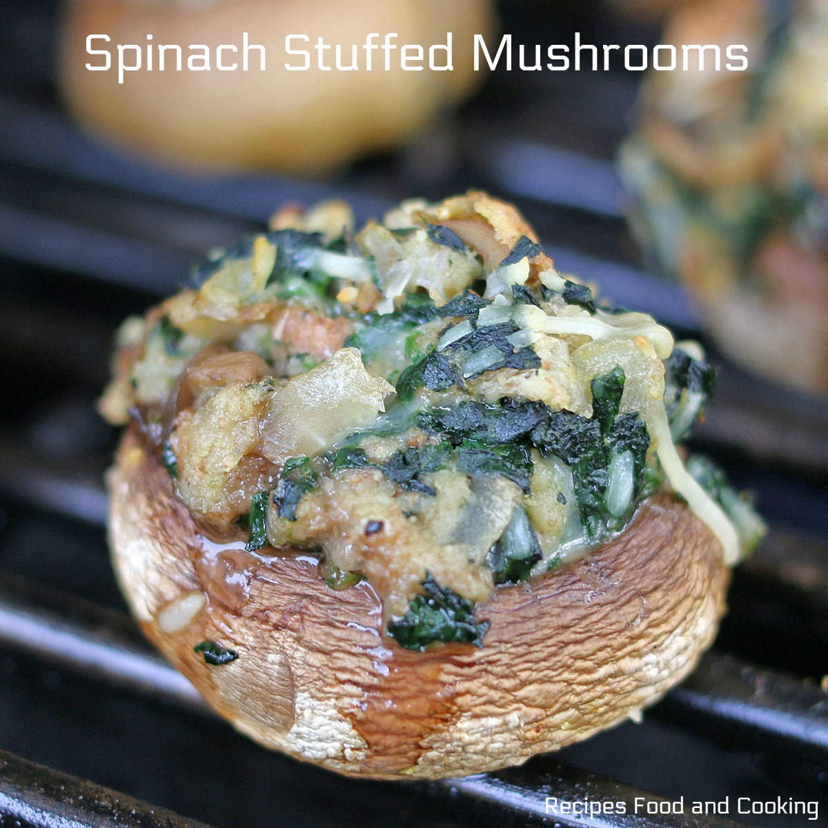 Spinach Stuffed Mushrooms